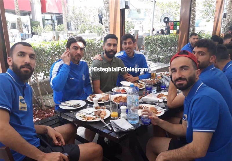 اضافه شدن فرشید باقری به اردوی استقلالی‌ها در ابوظبی +عکس