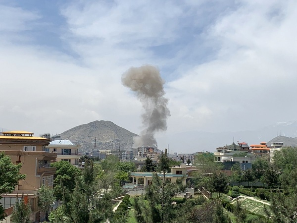 ۱۵ زخمی در انفجار مرکز کابل