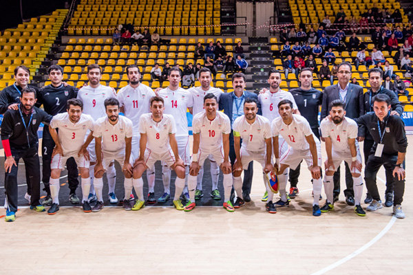 تیم ملی فوتسال ایران در رده سوم جهان