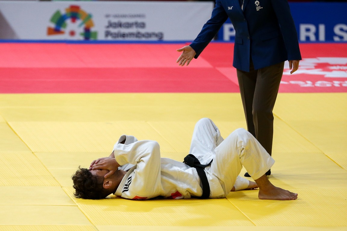 جودوی ایران در آسیا ضربه فنی شد