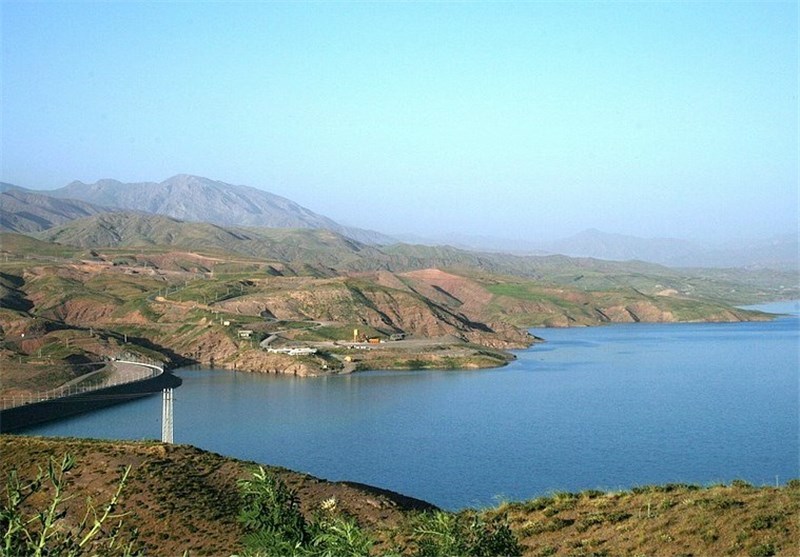 سد طالقان تهران سرریز کرد