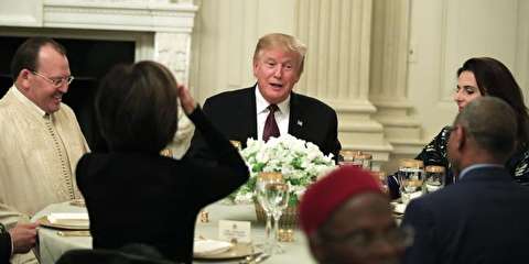 عکسی از مراسم افطاری ترامپ در کاخ سفید