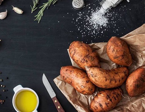 کاهش مشکلات گوارشی با سیب‌زمینی شیرین