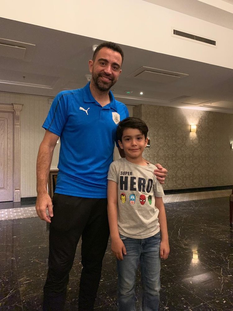 ملاقات شبانه ژاوی و نکونام +عکس