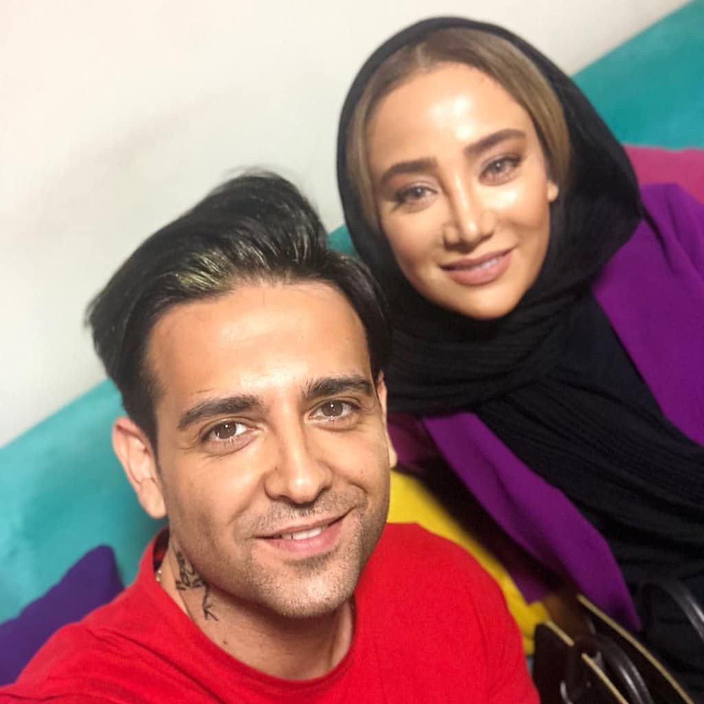 بهاره افشاری در پشت صحنه ممنوعه+ عکس