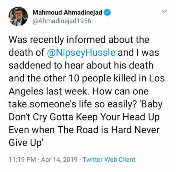سوال جنجالی احمدی نژاد در توئیتر باز هم سوژه شد +عکس