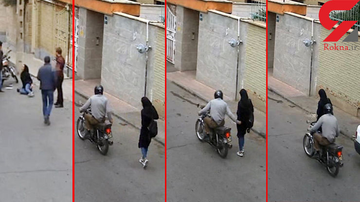 مردی با درفش به ۶۰ زن تهرانی حمله کرد! + فیلم و عکس
