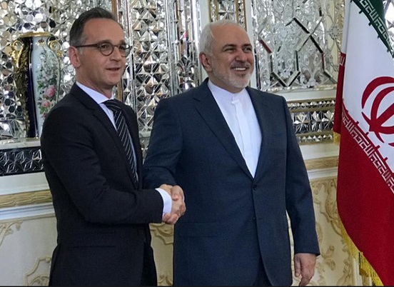 محمدجواد ظریف و وزیر خارجه آلمان با یکدیگر دیدار کردند