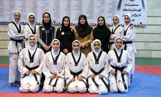 ترکیب تیم دختران تکواندوی ایران برای قهرمانی آسیا