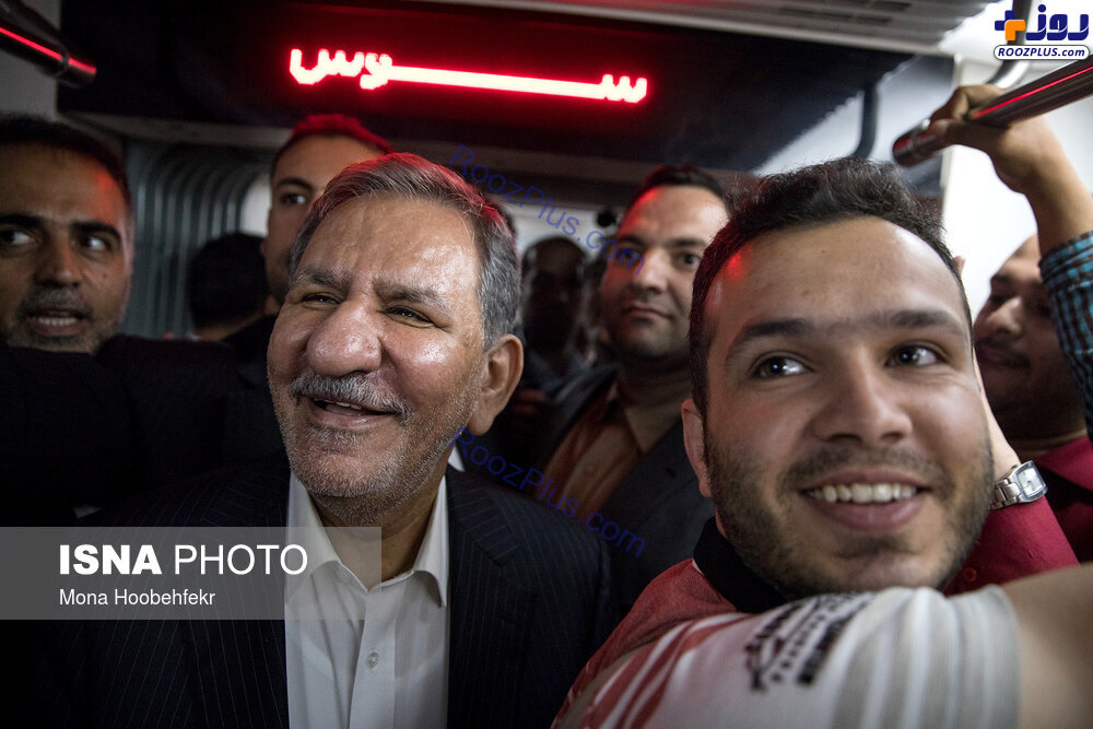 خنده های جهانگیری در کارخانه واگن‌سازی + تصاویر