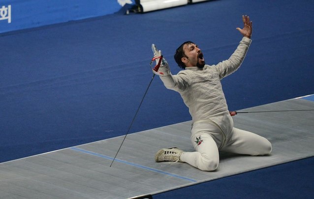 عابدینی فینالیست قهرمانی آسیا نشد/ مدال برنز برای سابریست ایران