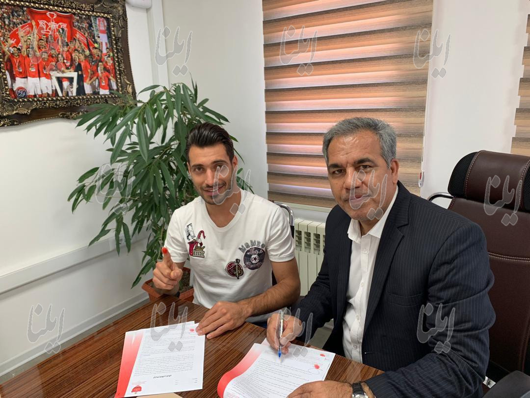 شجاع خلیل‌زاده در پرسپولیس ماندنی شد +عکس