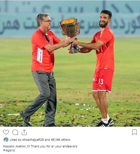 واکنش ۲ کاپیتان پرسپولیس به جدایی برانکو