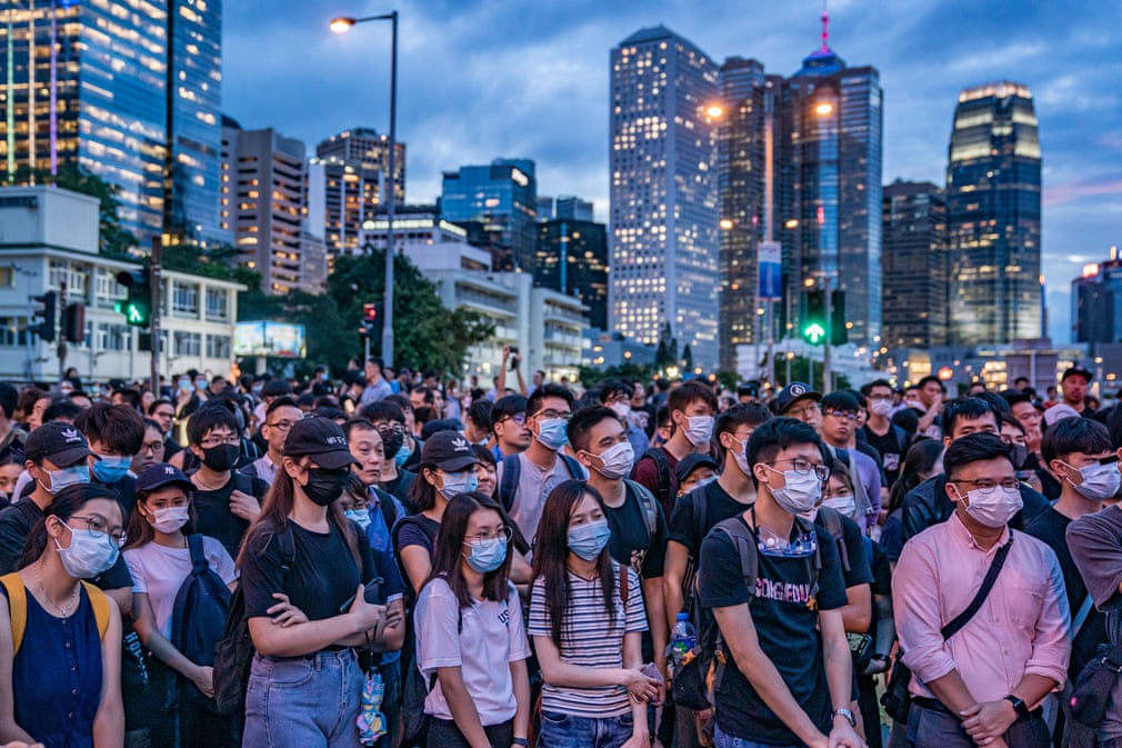 تظاهرات میلیونی در هنگ کنگ