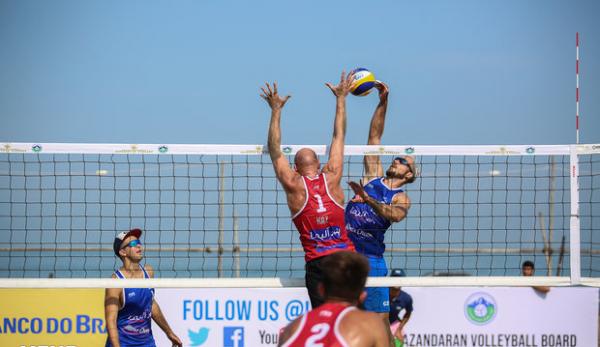 تیم ملی والیبال ساحلی ایران به مرحله حذفی صعود کرد