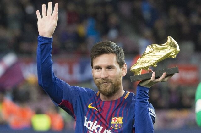 مسی برنده کفش طلا شد مسی برنده کفش طلا شد