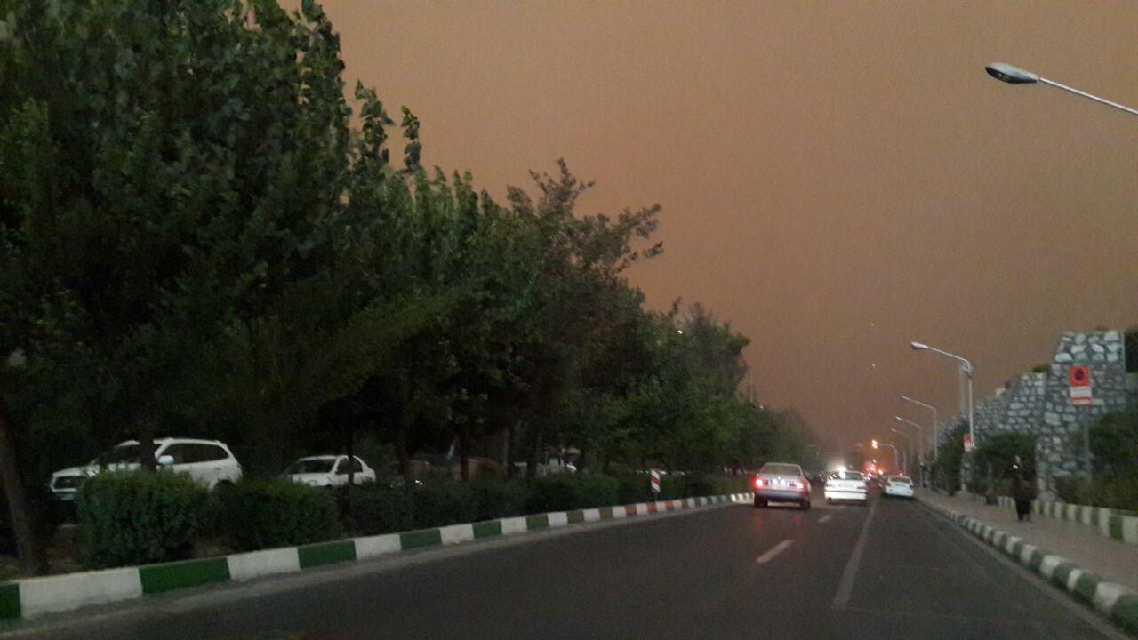 هوای تهران عصر امروز دوباره طوفانی می‌شود