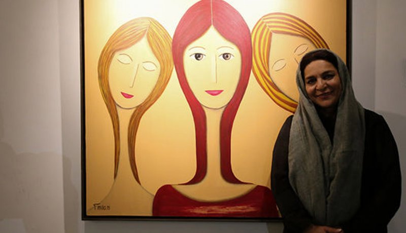 جنجال‌های دوباره‌ی نمایشگاه تهمینه میلانی