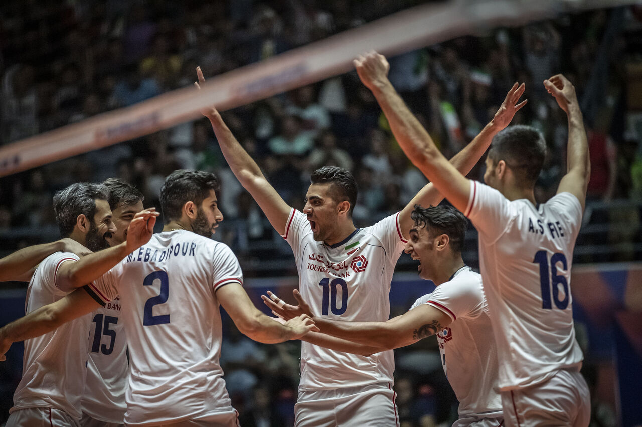 ایران در آستانه صعود به مرحله نهایی لیگ ملت‌های والیبال