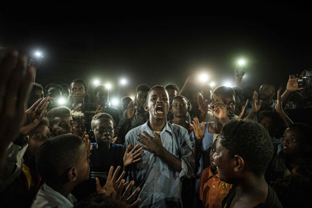 تظاهرات انقلابیون سودانی علیه حکومت نظامی این کشور