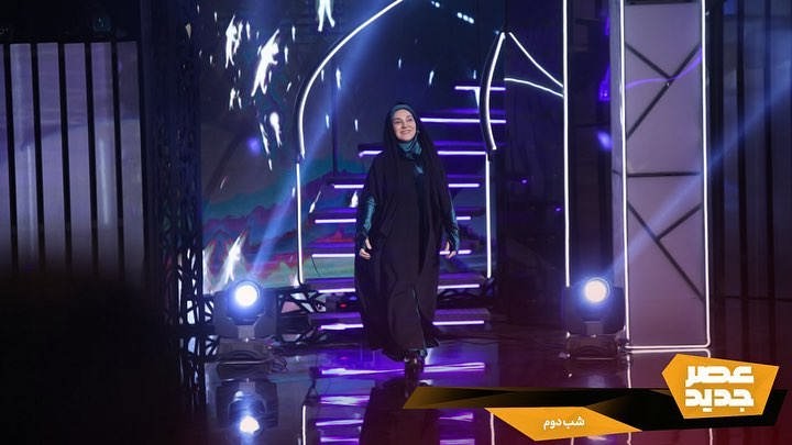 پوشش خاص رویا نونهالی در برنامه عصر جدید+ عکس