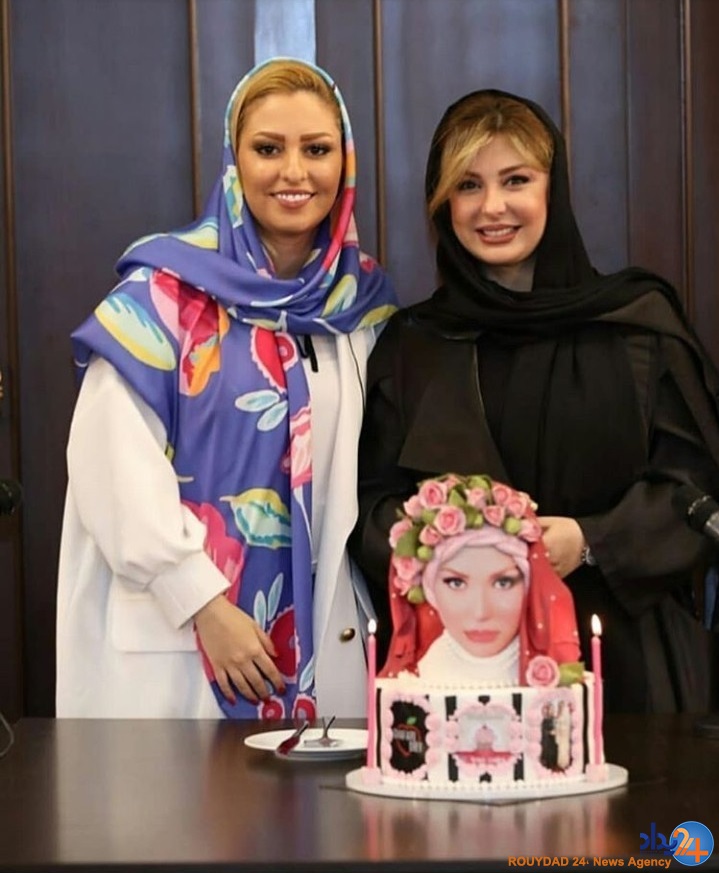 جشن تولد ۳۹ سالگی «نیوشا ضیغمی» و کیک تولد لاکچری اش + تصاویر