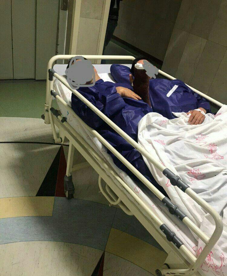 توضیح دانشگاه علوم پزشکی درباره عکس ۲ بیمار بر روی یک تخت / عکس صحت دارد
