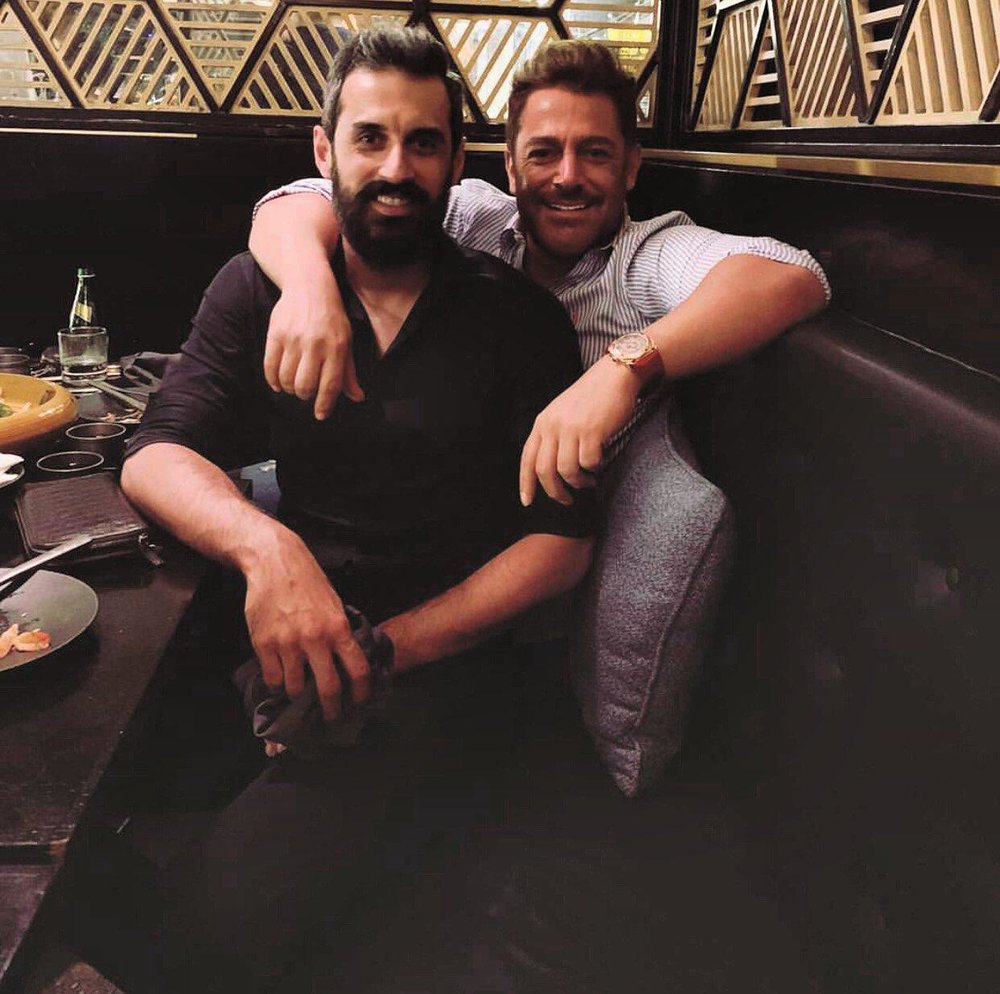 دورهمی محمدرضا گلزار با کاپیتان تیم ملی والیبال +عکس