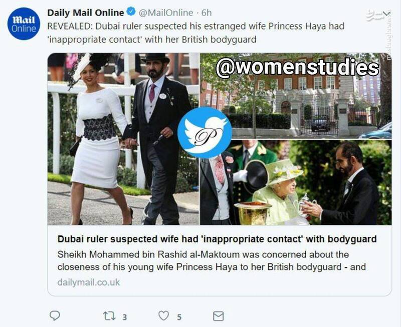 ماجرای رابطه پنهانی همسر حاکم دبی با بادیگاردش +عکس