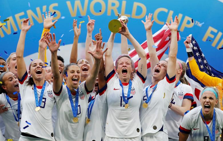 قهرمانی تیم ملی فوتبال زنان آمریکا در جام جهانی فرانسه