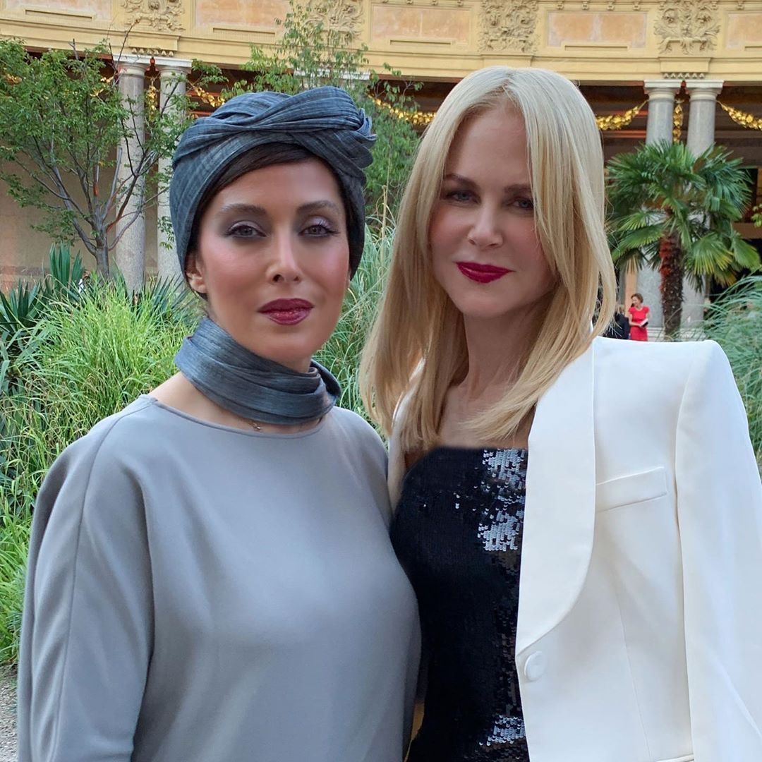 مهتاب کرامتی در کنار نیکول کیدمن +عکس