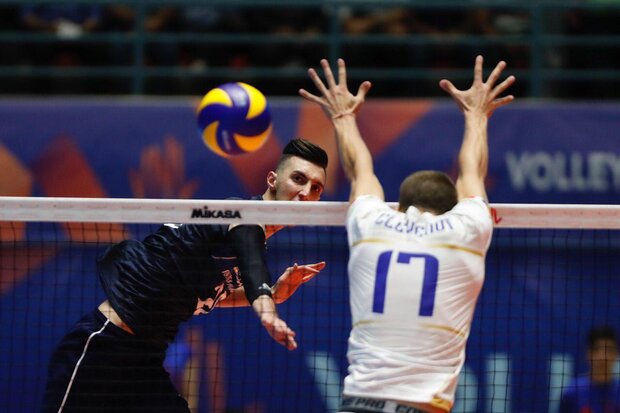 باخت تیم‌ملی والیبال ایران مقابل فرانسه