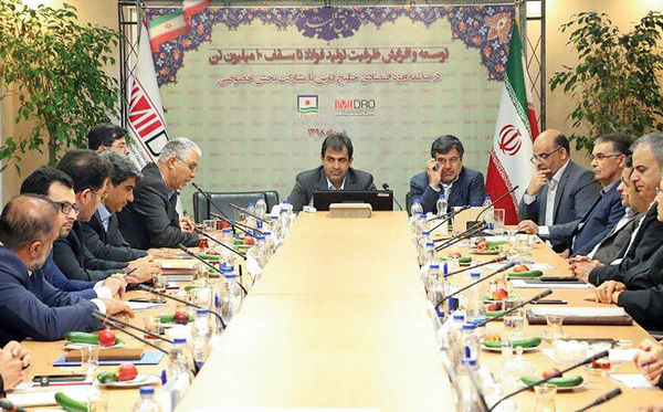 پروژه ملی ایجاد ظرفیت ۱۰ میلیون تنی فولاد در حاشیه خلیج‌فارس