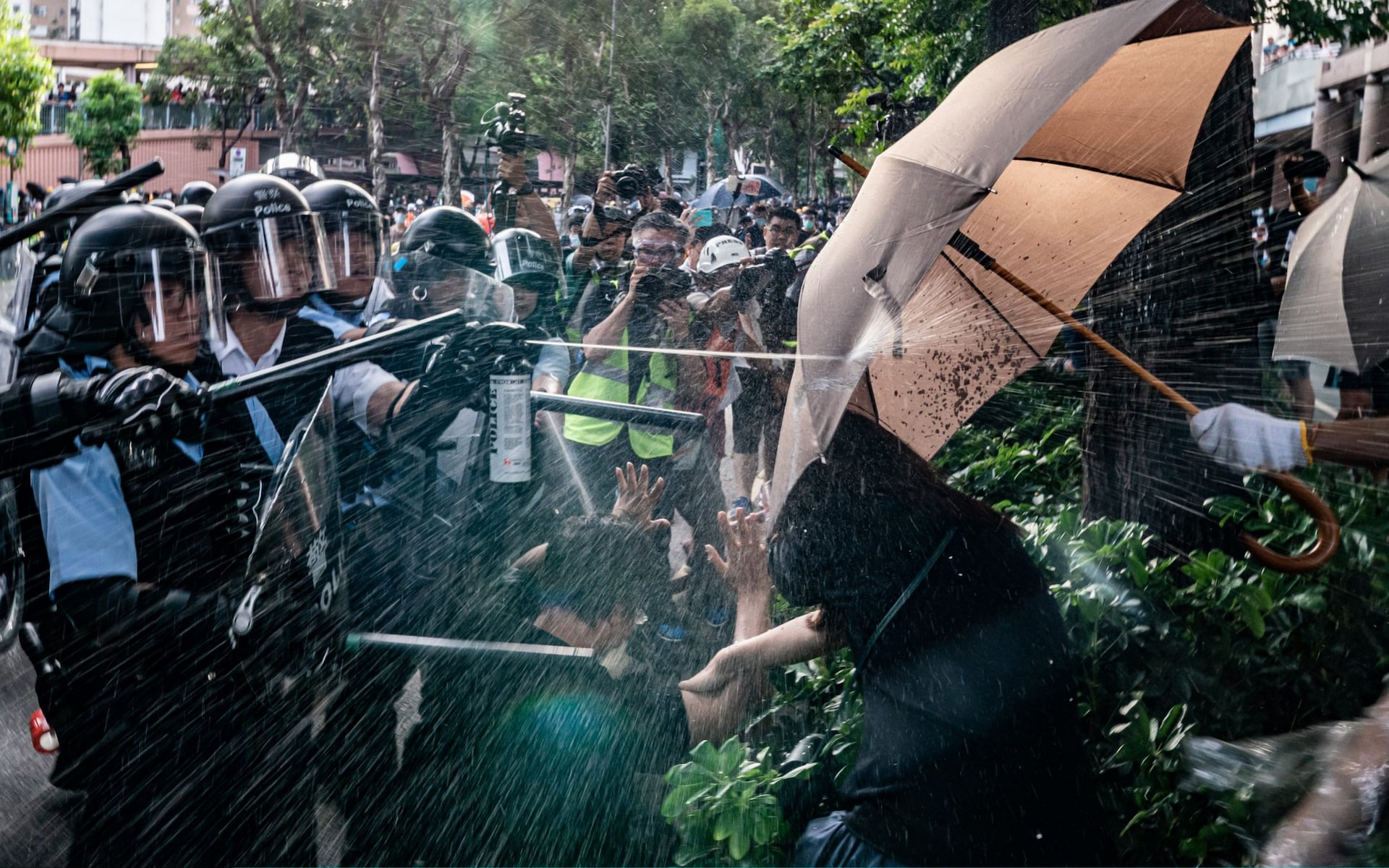 ادامه اعتراضات در هنگ کنگ