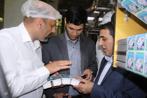 بازدید مدیرعامل صندوق بازنشستگی از شرکت پگاه تهران