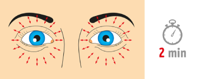 ۸ تمرین برای رفع خستگی چشم