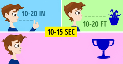 ۸ تمرین برای رفع خستگی چشم