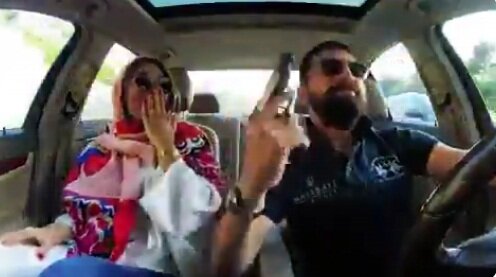 واکنش پلیس به ویدئو مسلحانه محسن افشانی و همسرش