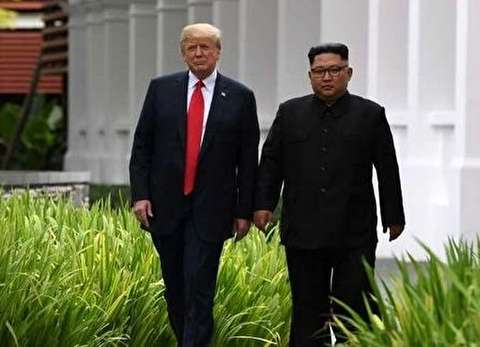 ترامپ و رهبر کره شمالی در مرز دو کره دیدار کردند