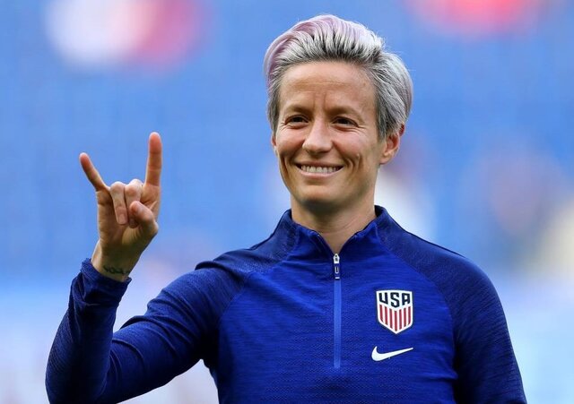 کاپیتان تیم ملی فوتبال زنان آمریکا رییس جمهور شد!
