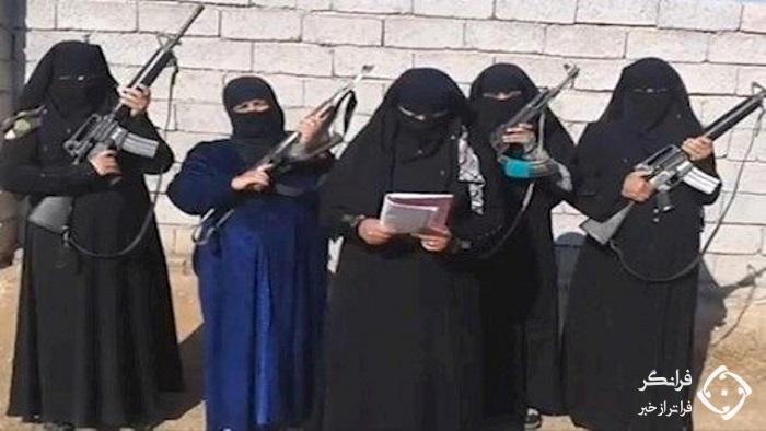 قربانی کردن بیوه‌های داعش برای عملیات‌ها انتحاری + عکس