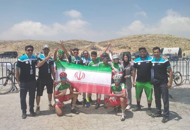 سومی ایران در دوچرخه‌سواری کوهستان قهرمانی آسیا