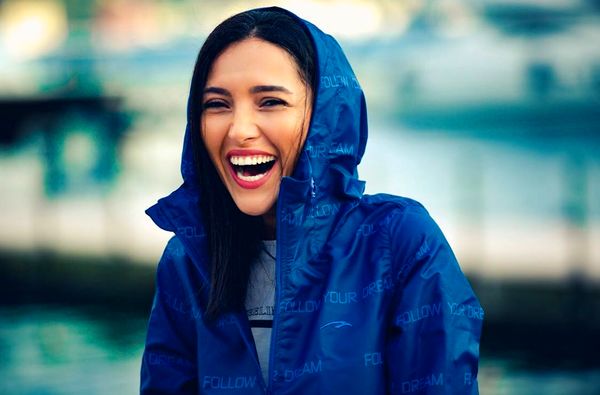 خنده از ته دل خاطره اسدی +عکس