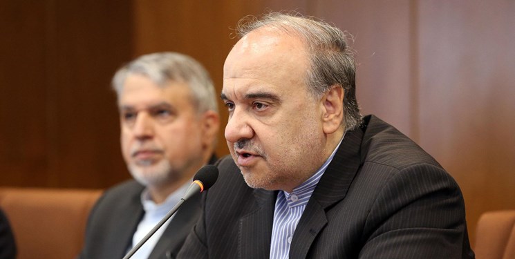 تماس تلفنی وزیر ورزش با بازیکنان و کادر فنی و رییس فدراسیون بسکتبال