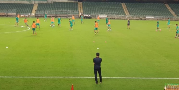 برگزاری آخرین تمرین تیم ملی پیش از دیدار مقابل هنگ کنگ