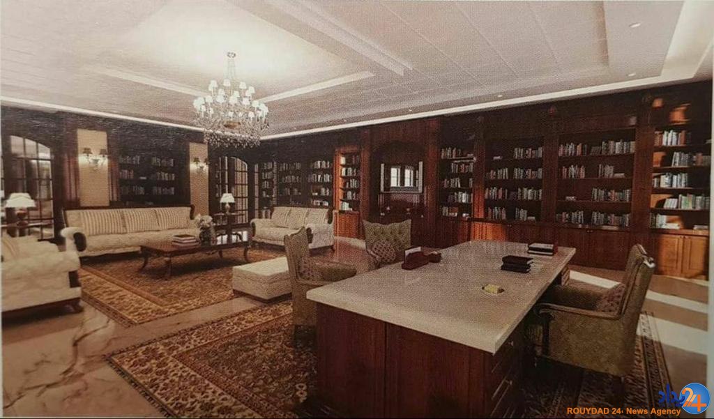 تصاویر حوزه علمیه تجملاتی آملی لاریجانی