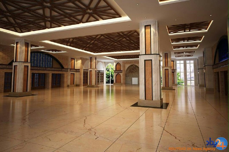 تصاویر حوزه علمیه تجملاتی آملی لاریجانی