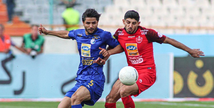 بهت طرفداران استقلال بعد از گل پرسپولیس/ جنجال و درگیری در زمین