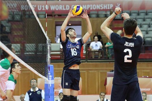 پیروزی نوجوانان والیبال ایران برابر بلغارستان