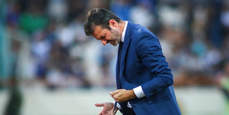 چرا استراماچونی به نشست خبری نیامد؟